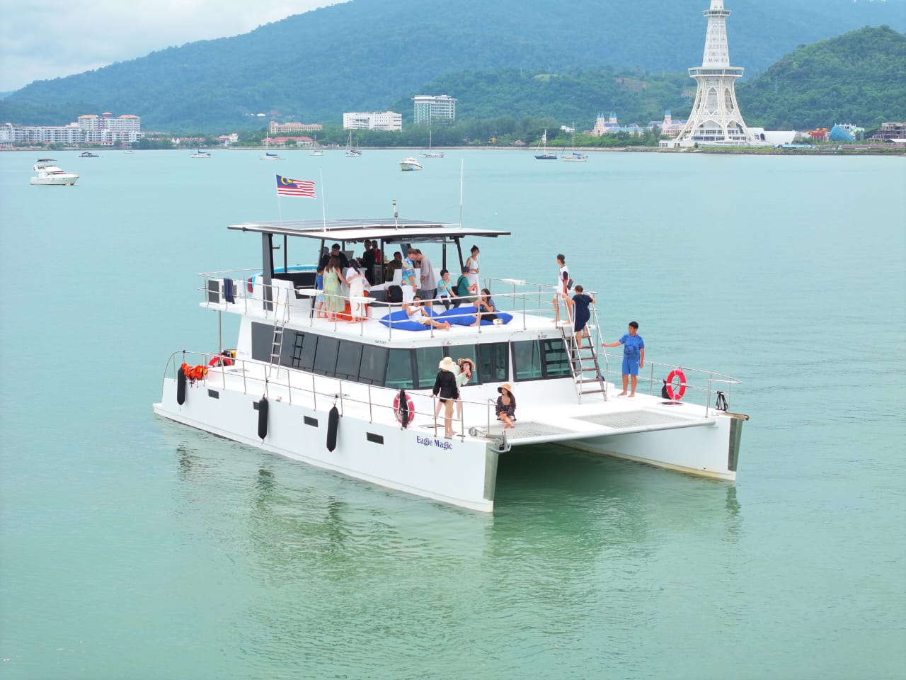 Eagle Magic yacht in Langkawi